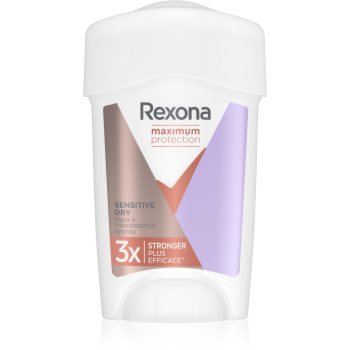 Rexona Maximum Protection Sensitive Dry anti-perspirant crema impotriva transpiratiei excesive - imagine 2